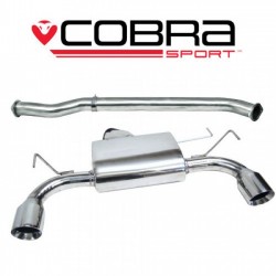 MT32 Cobra Sport Mitsubishi Evolution X (10) 2008-13 Cat Back System (Non-Resonated), Cobra Sport, MT32